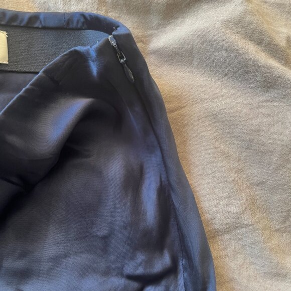 Aritzia Slip Satin Midi Skirt - Picture 3 of 5